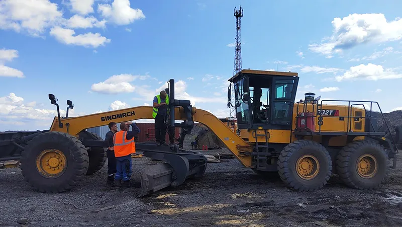 نشر جريدرات تسوية طرق عالية القدرة في مشاريع التعدين بدول رابطة الدول المستقلة (CIS)