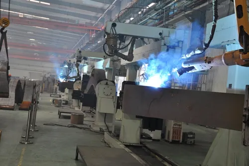 محطة اللحام الروبوتية — دقة وابتكار بلا حدود