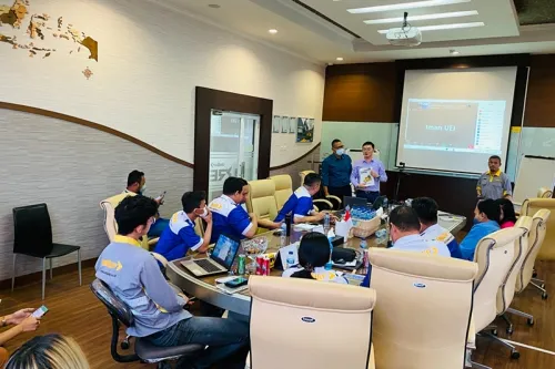 صور من تدريب عملاء من إندونيسيا عام 2023