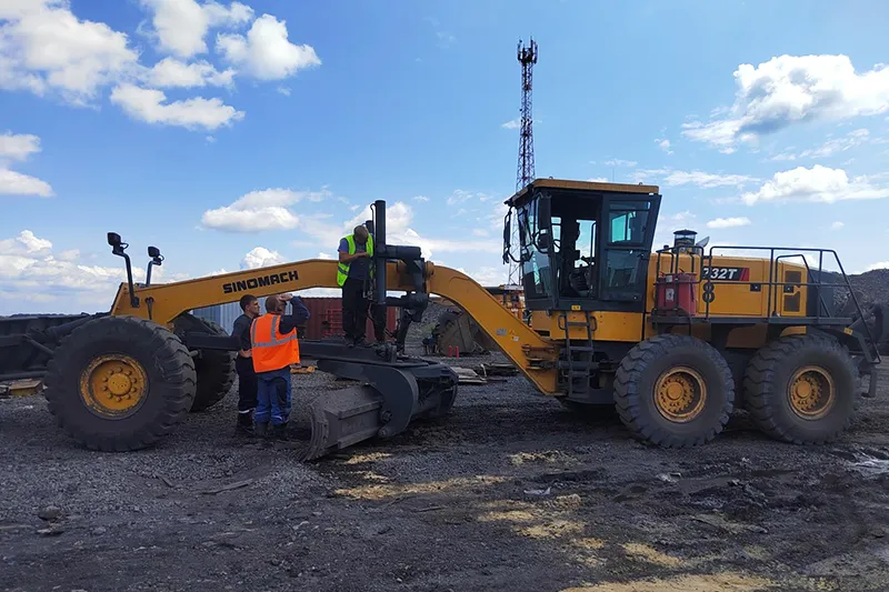 نشر جريدرات تسوية طرق عالية القدرة في مشاريع التعدين بدول رابطة الدول المستقلة (CIS)