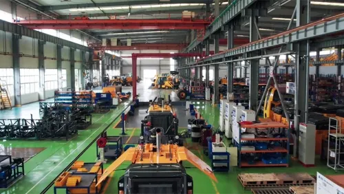 ورشة التجميع لمداحل الطرقات والجريدرات