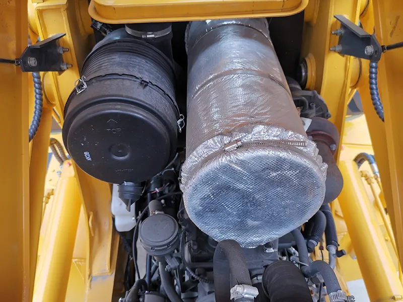 نظام تحكّم تجريبي هيدروليكي كامل لأعمال التحميل والحفر