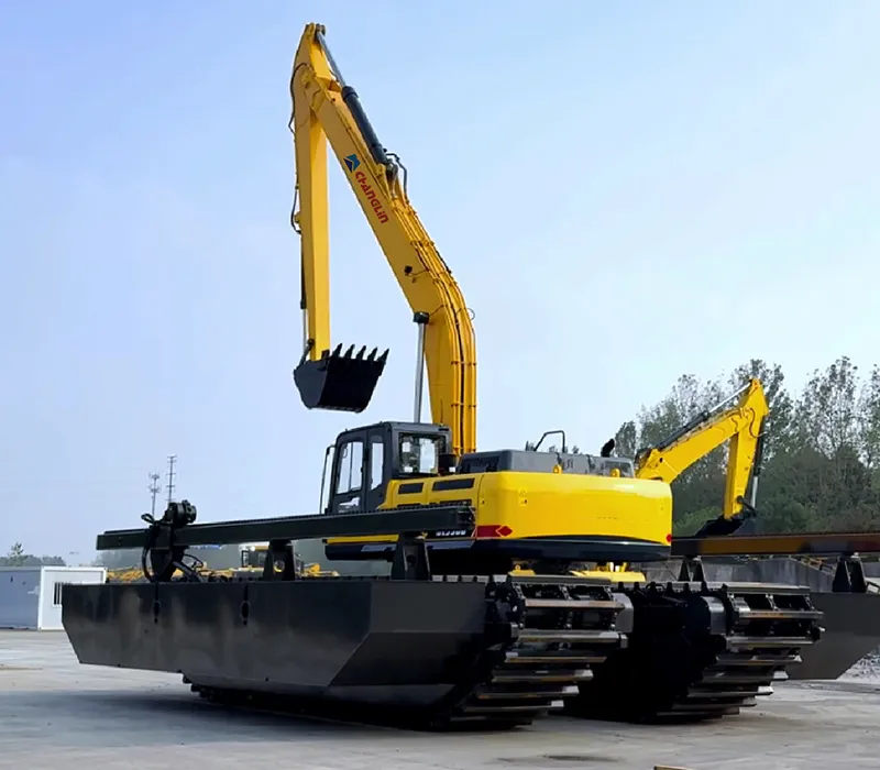 حفّار برمائي مجنزر للبيئات الطينية والمائية، ZG330D